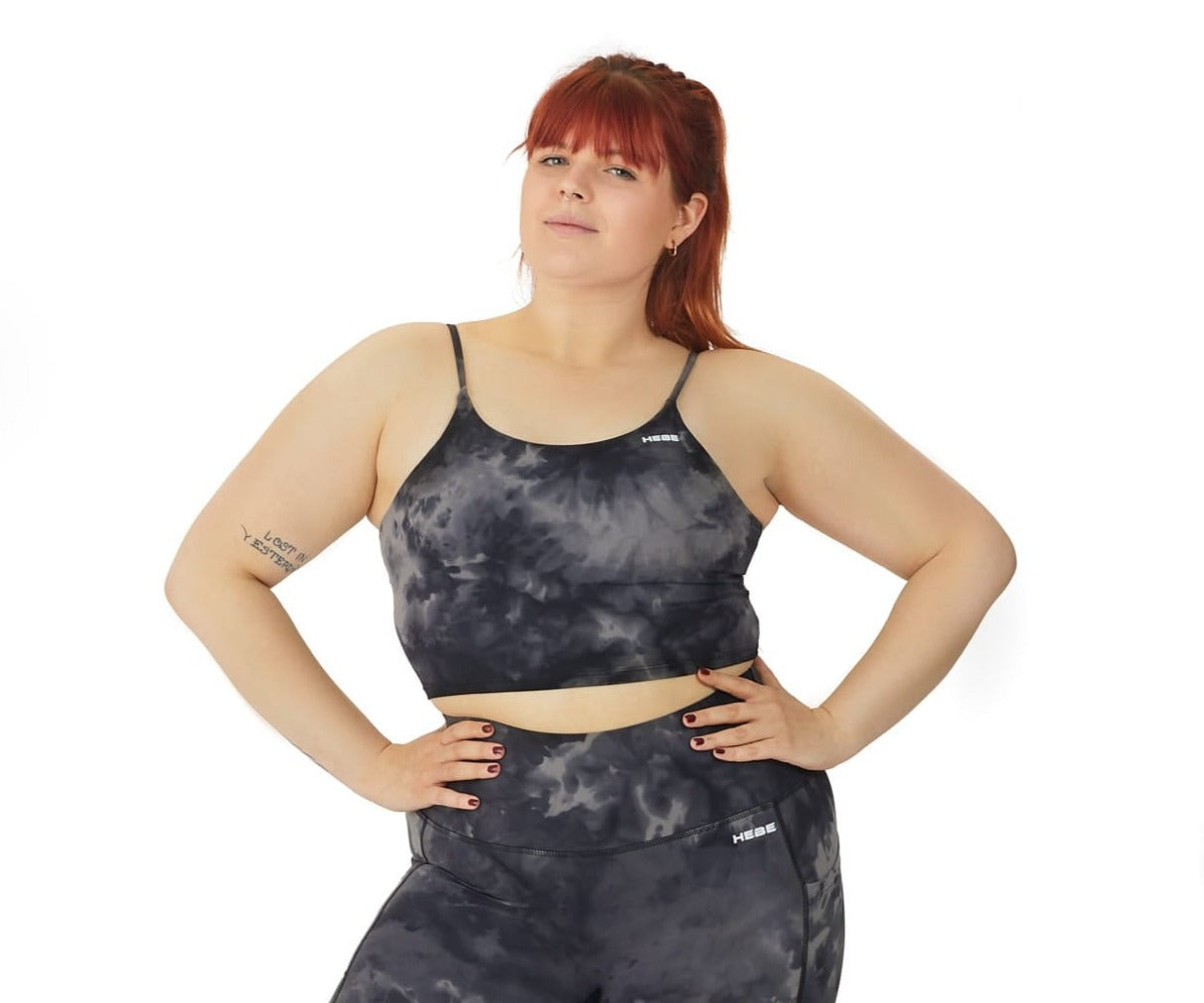 Curvy Icon Tie-Dye Bra Top